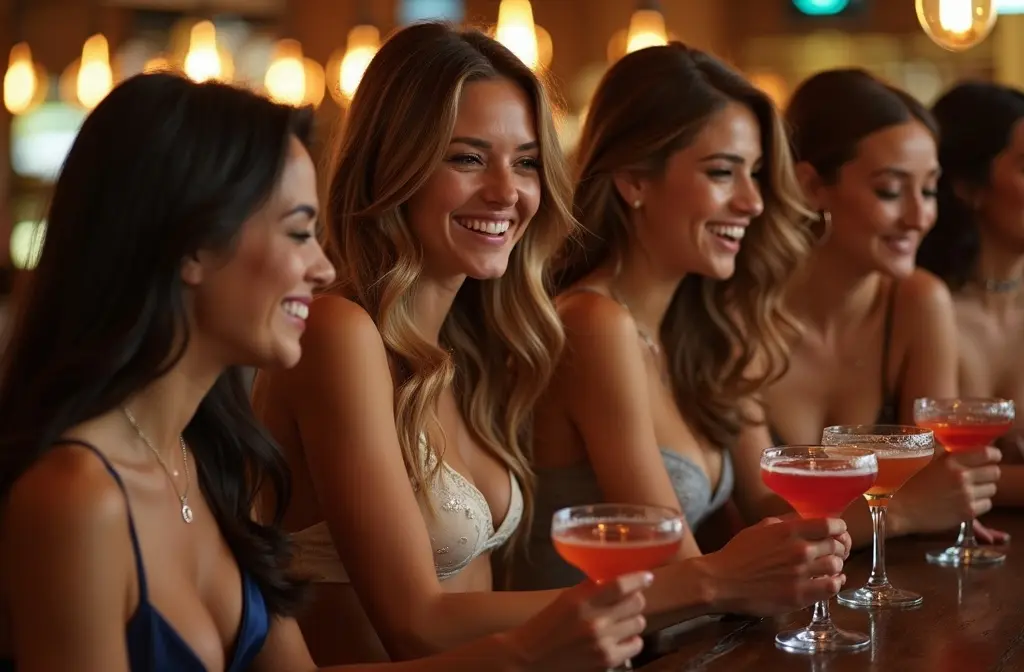 Toronto elite escort scene out and about